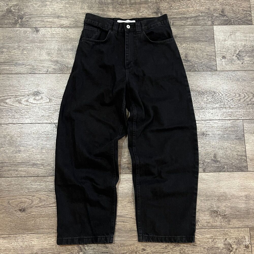 Vintage Y2K Polar Skate Co. Big Boy Jeans Black Baggy Skate Grunge Men's 30x28